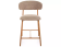 Стул барный SIGNAL ELTON H-2 t.253 бежевый/дуб