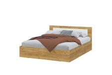 Кровать NN Мебель (МС Дольче К) Дуб Золотой/Белый, 160/200