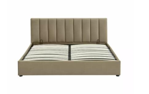 Кровать SIGNAL MONTREAL Velvet Bluvel 28 бежевый, 140/200