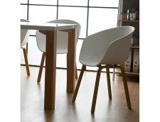 Стул SIGNAL EGO белый/дуб