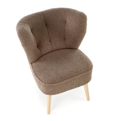 Кресло HALMAR MOCCA темно-коричневый