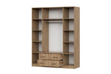 Шкаф NN Мебель ШК 1 (Серия 2) Дуб золотой