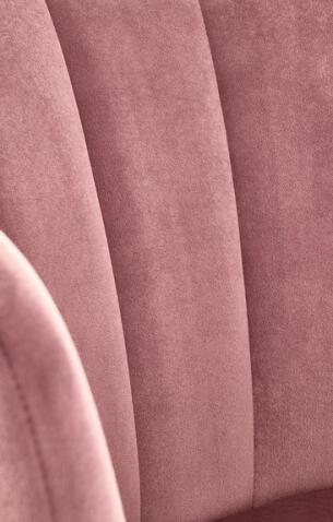 Стул HALMAR K386 розовый/черный