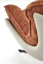 Кресло HALMAR LOBSTER корица/черный Кресло HALMAR LOBSTER корица/черный