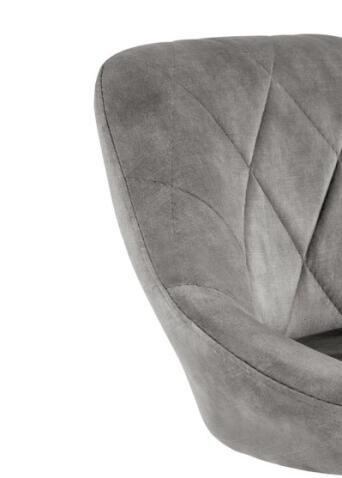 Стул барный HALMAR H101 серый/черный