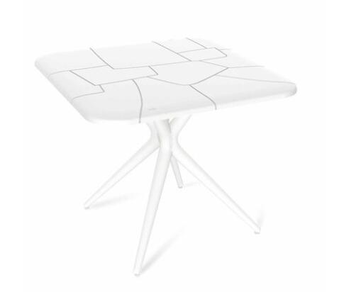 Стол Sheffilton SHT-TU30/TT30 83/83 артикул SHT-СП01 белый/белый