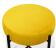 Банкетка Sheffilton SHT-B4 артикул Б-7 желтый/черный муар