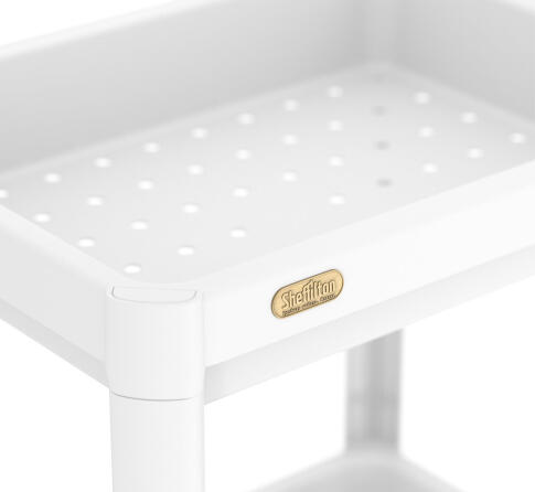 Стеллаж Sheffilton SHT-SS25-4 белый