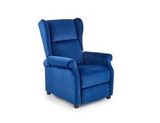 Кресло HALMAR AGUSTIN 2 раскладное, темно-синий