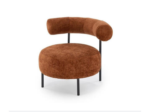 Кресло HALMAR HAZARD корица/черный