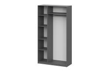 Полки NN Мебель для ШК 5 Графит серый (2 шт. в комплекте)