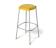 Стул барный Sheffilton SHT-S48 артикул CT-48 желтый/хром лак