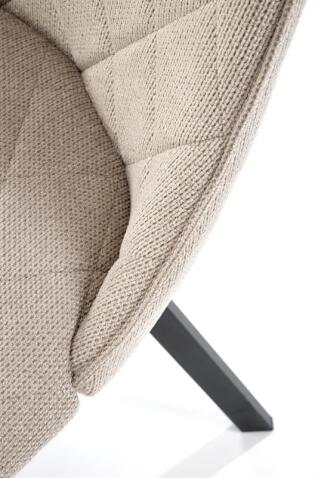 Стул HALMAR K561 бежевый/черный