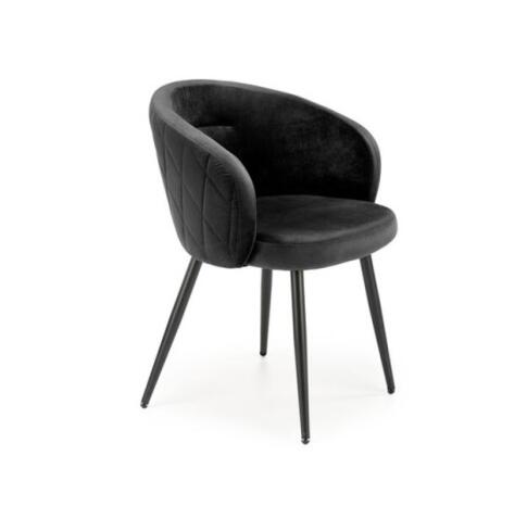 Стул HALMAR K430 черный/черный