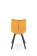 Стул HALMAR K549 горчичный/черный