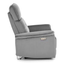 Кресло HALMAR SEMIR раскладное, серый