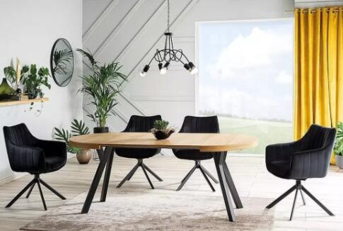 Стул SIGNAL AZALIA Velvet Bluvel 19 черный/черный