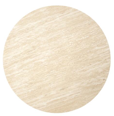 Комплект HALMAR OREO (2 стола журнальных) травертин/белый