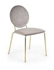Стул HALMAR K363 серый/золотой