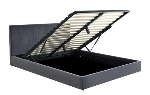 Кровать HALMAR KATARINA серый, 160/200