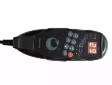 Кресло SIGNAL NEPTUN M Velvet Bluvel 14 раскладное электрическое, серый