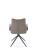 Стул HALMAR K579 серый/черный, поворотный