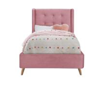 Кровать HALMAR ESTELLA розовый, 90/200