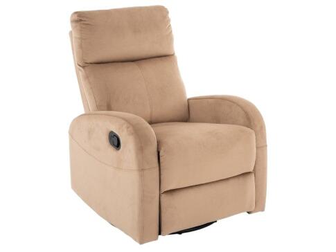 Кресло SIGNAL OLIMP Velvet Bluvel 28 раскладное, бежевый