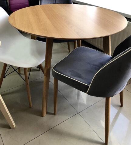 Стол обеденный SIGNAL MOSSO II дуб/дуб 90/75