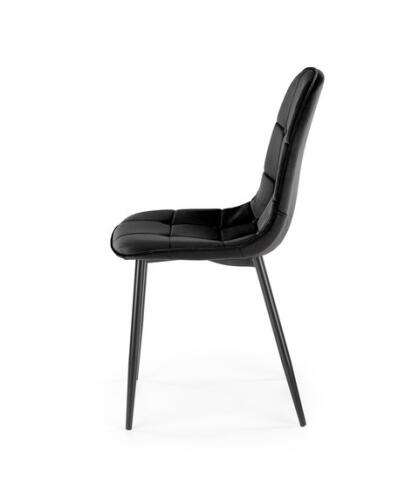 Стул HALMAR K417 черный/черный