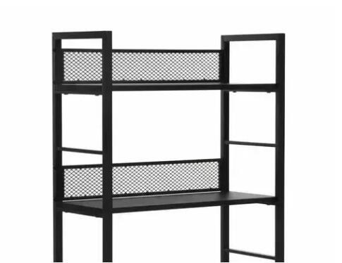 Стеллаж SIGNAL RAW R4 черный 121/60