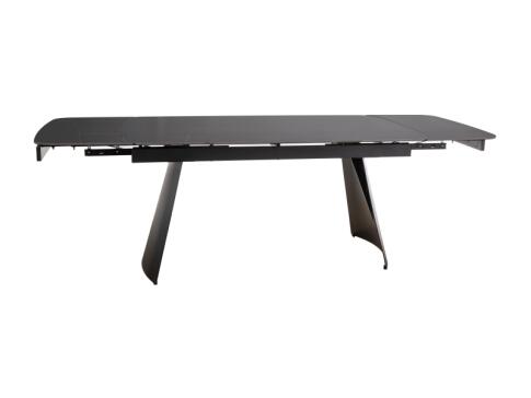 Стол обеденный SIGNAL BACARDI черный/черный 160-240/90