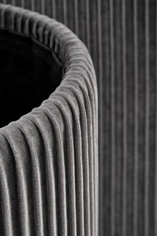 Комплект HALMAR MONTY (2 пуфа) серый/золотой