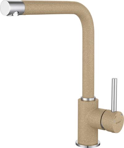 Смеситель для кухни GRANFEST 3651 песочный