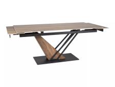 Стол обеденный SIGNAL GENESIS Legno эффект дерева/дуб/черный 160-220/90 Стол обеденный SIGNAL GENESIS Legno эффект дерева/дуб/черный 160-220/90