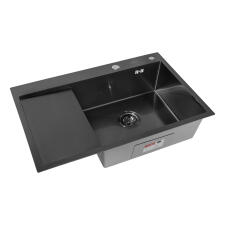 Мойка ARFEKA ECO AR 780*500 R BLACK PVD NANO