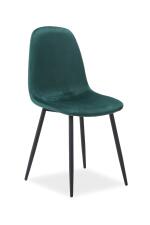 Стул SIGNAL FOX Velvet tap. 89 зеленый/черный мат Стул SIGNAL FOX Velvet tap. 89 зеленый/черный мат