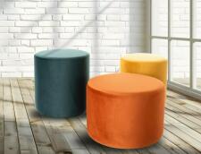Пуф SIGNAL DOTI B Velvet Bluvel 68 карри