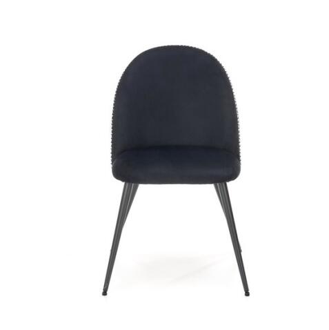 Стул HALMAR K478 черный/белый