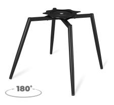 Стул Sheffilton SHT-ST36/S1470-VP кофе мокко/черный муар, поворотный