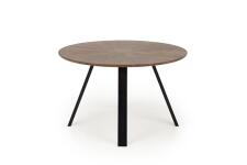 Стол обеденный HALMAR DANILO орех/черный 120