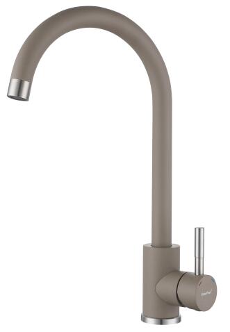 Смеситель для кухни GRANFEST QUARZ Z-5410 песочный