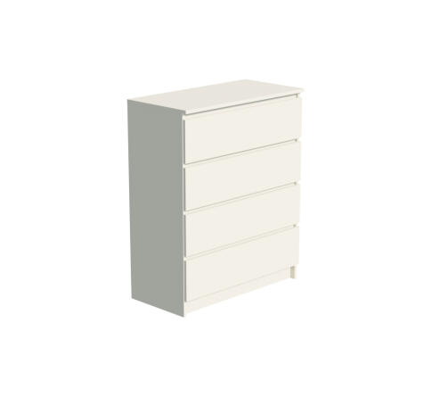 Комод ДСВ (МС Мори) МК 800.4 Сатин