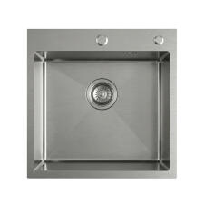 Кухонная мойка из нержавейки BLANTEK FS-5050S Brushed ECO