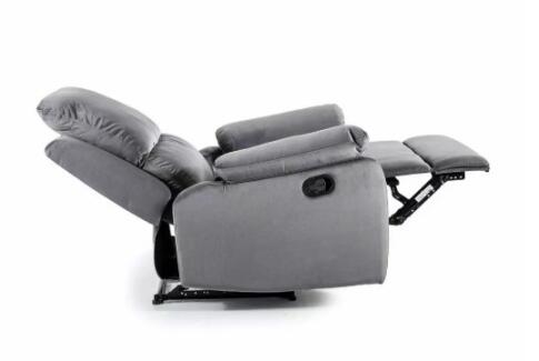 Кресло SIGNAL SPENCER 1 Velvet Bluvel 14 раскладное, серый