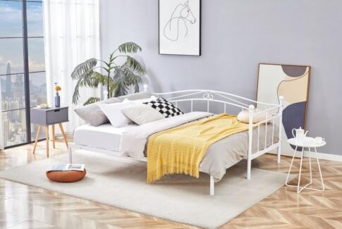 Кровать HALMAR ARIZA белый, 90/200