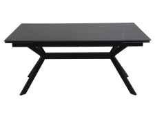 Стол обеденный SIGNAL IMPERIA черный/черный 180-240/90
