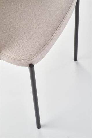 Стул HALMAR K373 бежевый/черный