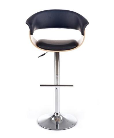 Стул барный HALMAR H45 дуб/черный