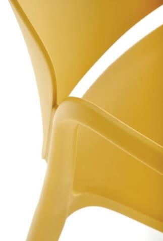 Стул HALMAR K491 горчичный